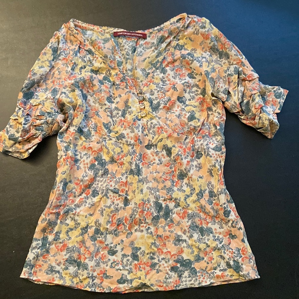 Comptoir des Cotonniers silk blouse, size EU36 - Picture 1 of 7